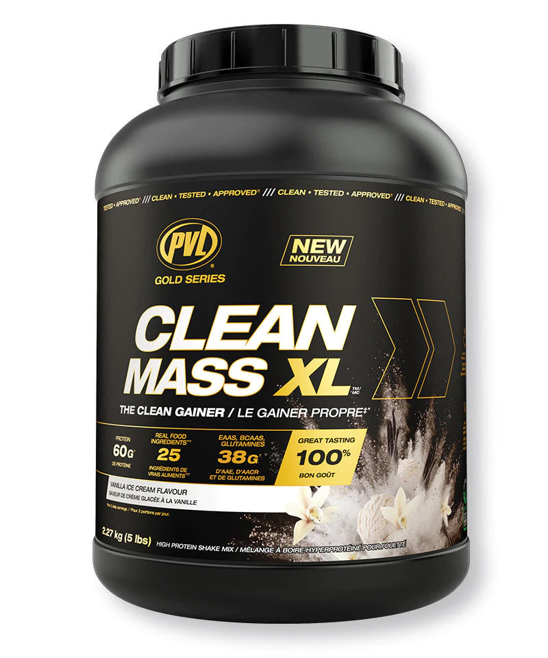 PVL Clean Mass XL, 5lbs 14 Servings