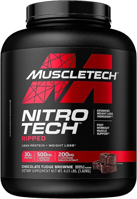 MuscleTech Nitro Tech Ripped, 4lbs - 42 Servings