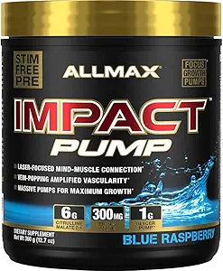 AllMax Impact Pump 2 x 30 Servings & Free Shaker