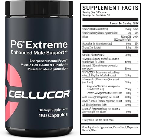 Cellucor P6 Extreme, 150 Caps