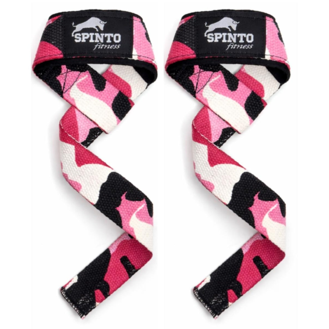 Spinto Fitness 21" Padded Lifting Straps, SP-25