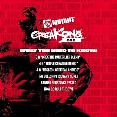 Mutant Creakong CX8 Creatine, 30 servings