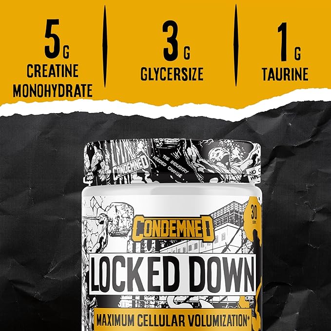 Condemned Labz Locked Down, 30 Servings