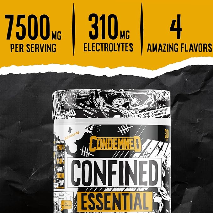 Condemned Labz Confined EAA + BCAA, 30 Servings