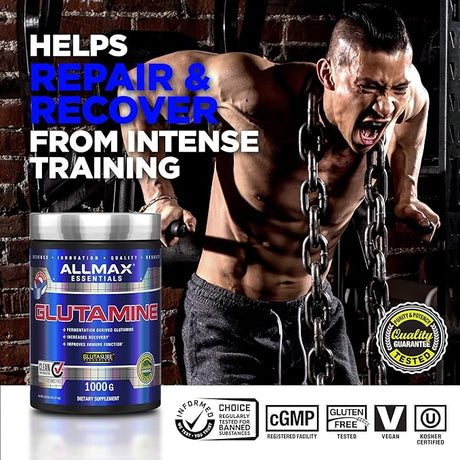 Allmax Glutamine, 400 Grams - 80 Serv