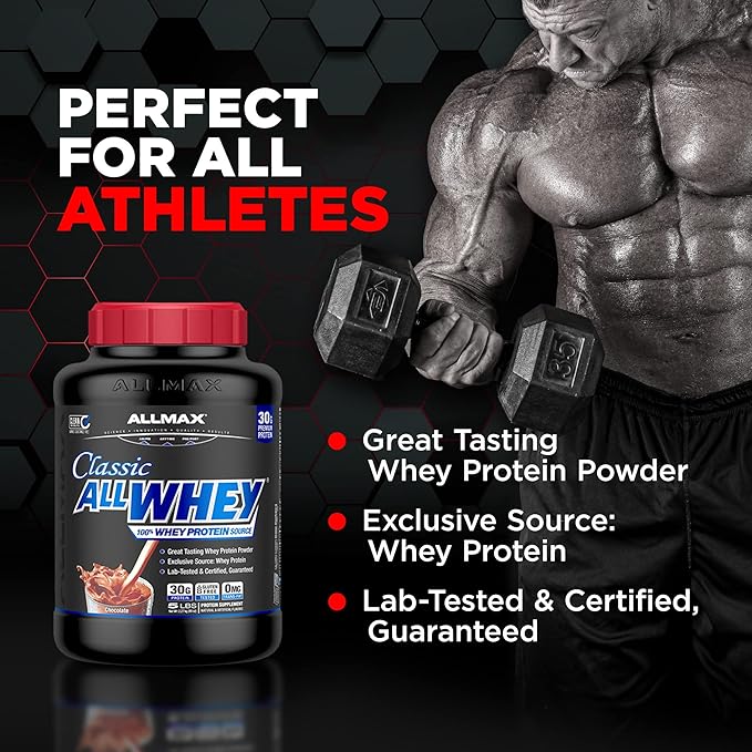 Allmax AllWhey Classic Whey Protein, 5lbs - 49Servings