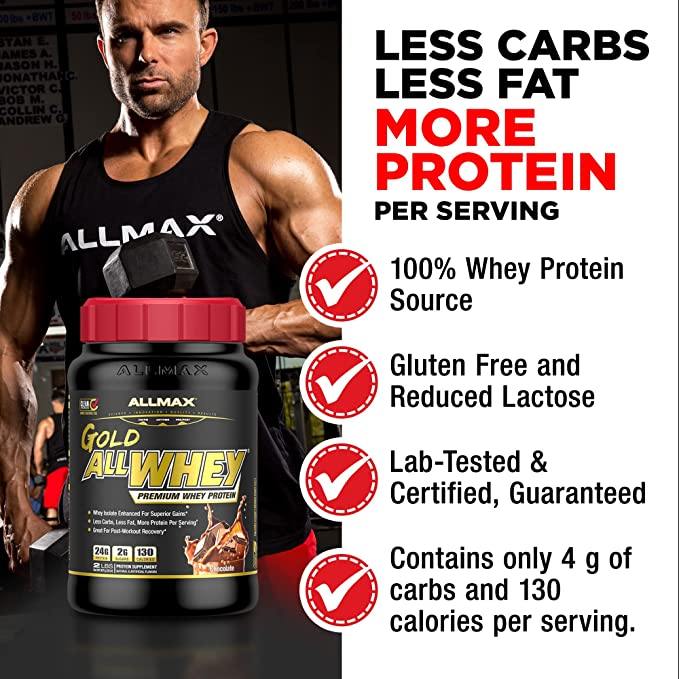 Allmax AllWhey Gold Whey Protein, 5lbs - 71serv