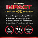 Allmax Impact Igniter Xtreme, 40 Servings