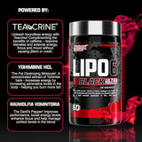 Nutrex LIPO-6 Black Ultra Concentrate, 60 Caps