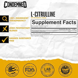 Condemned Labz L-Citrulline, 240g - 120 Servings