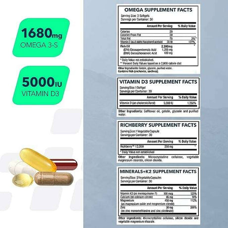 NF Sports Wodpak Daily Multivitamins, 30 Packets CLEARANCE NF Sports 