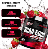 Nutrex BCAA 6000 Recovery, 30 Servings