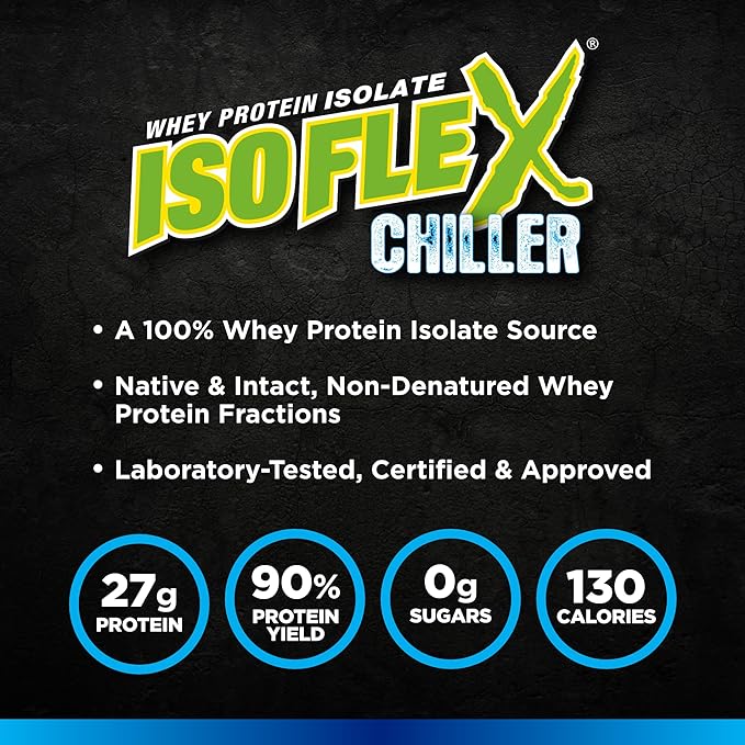 Allmax IsoFlex Chiller Whey Protein Isolate, 2lbs - 28serv