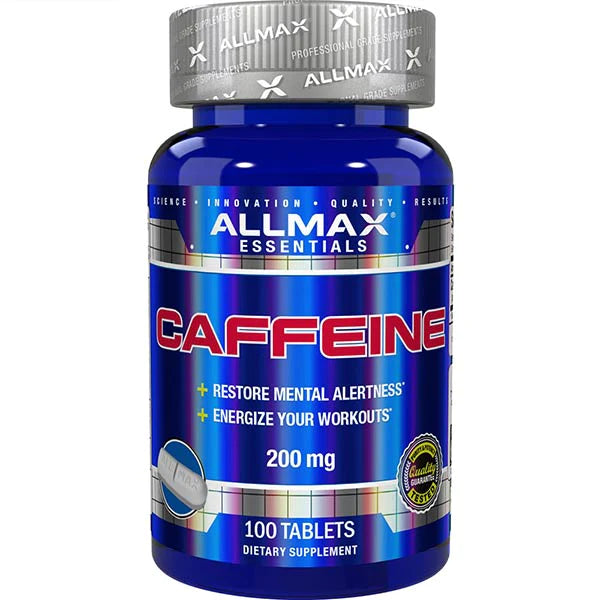 Allmax Caffeine, 100 Capsules