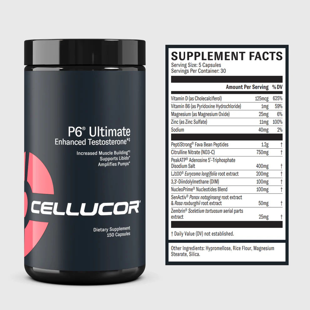 Cellucor P6 Ultimate, 150 Caps