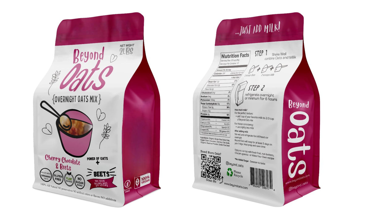 Beyond  Oats - OATS + CHERRY CHOCOLATE & BEETS