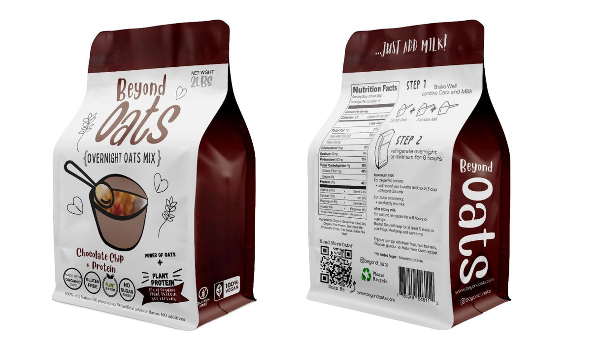 Beyond Oats - OATS + PROTEIN, Chocolate Chip