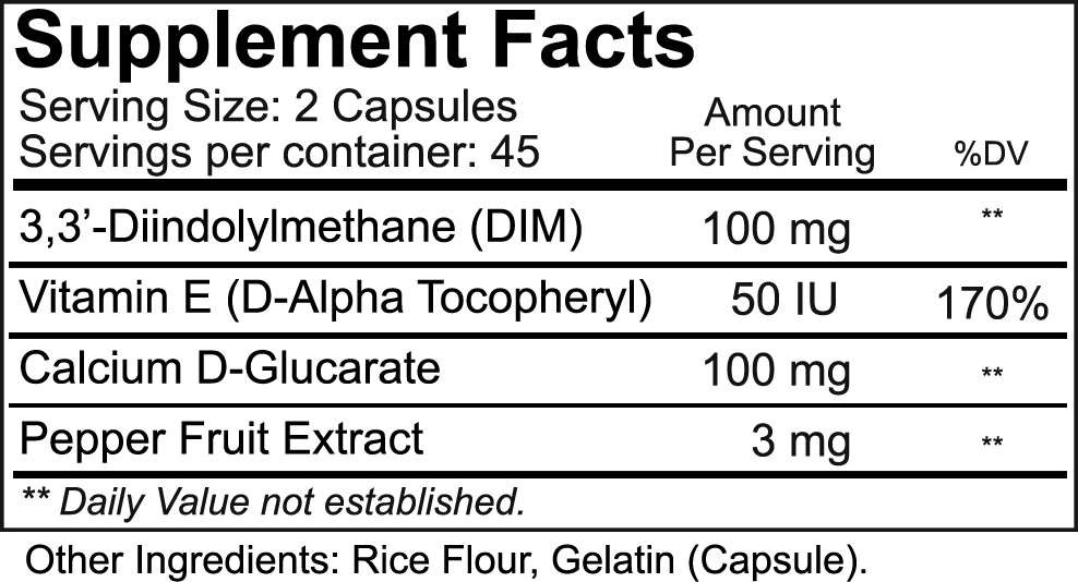 Nutrakey DIM, 90 Capsules