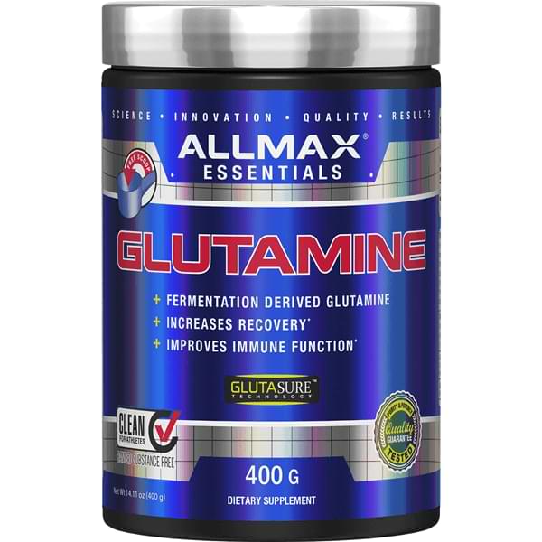 Allmax Glutamine, 400 Grams - 80 Serv