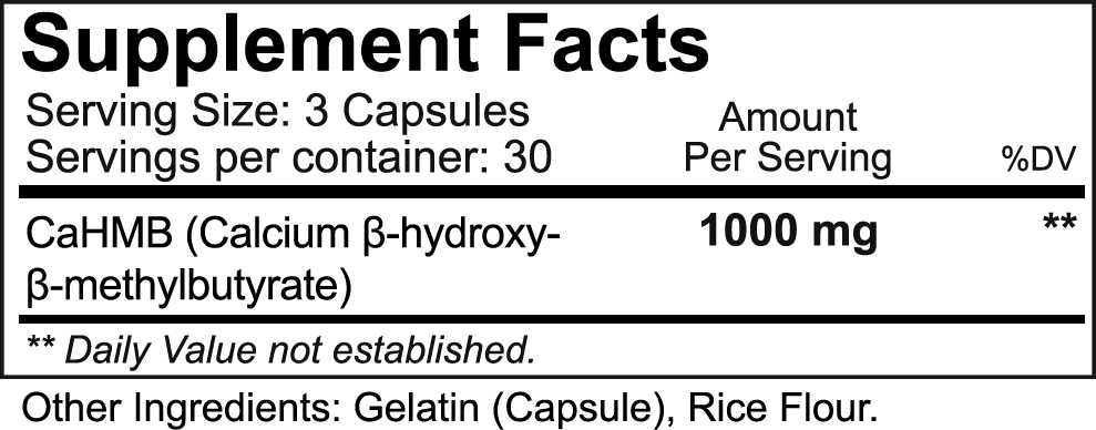 NutraKey HMB, 90 Capsules