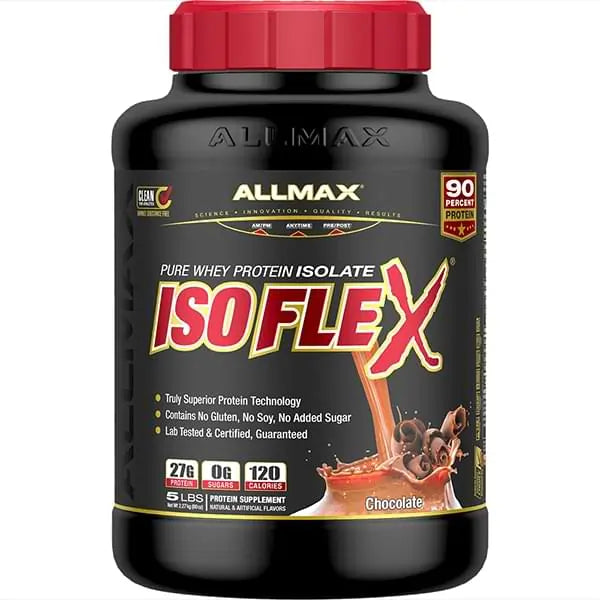 Allmax IsoFlex Whey Protein Isolate, 5lbs - 75serv (Last One)