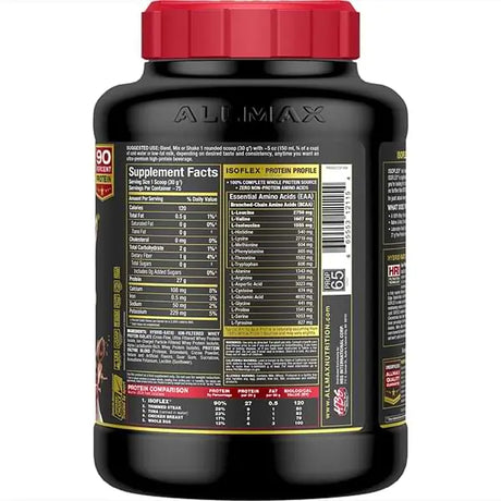 Allmax IsoFlex Whey Protein Isolate, 5lbs - 75serv