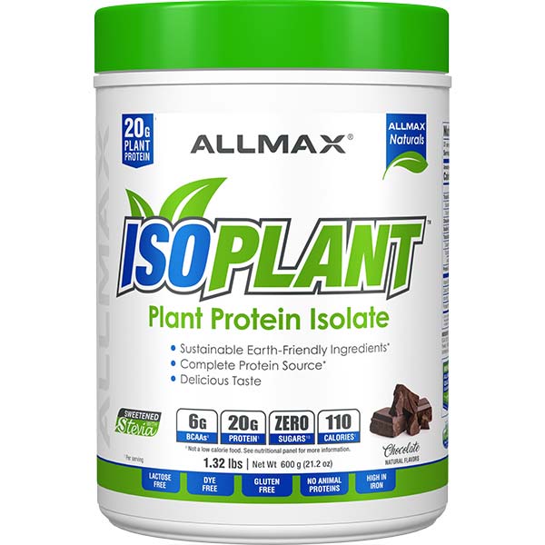Allmax IsoPlant Plant Protein Isolate, 600g