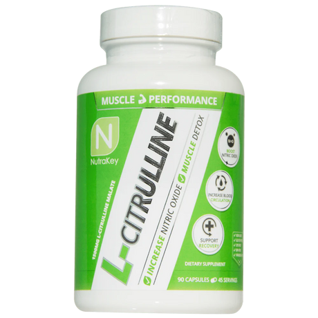 NutraKey Citrulline Malate, 90 Capsules