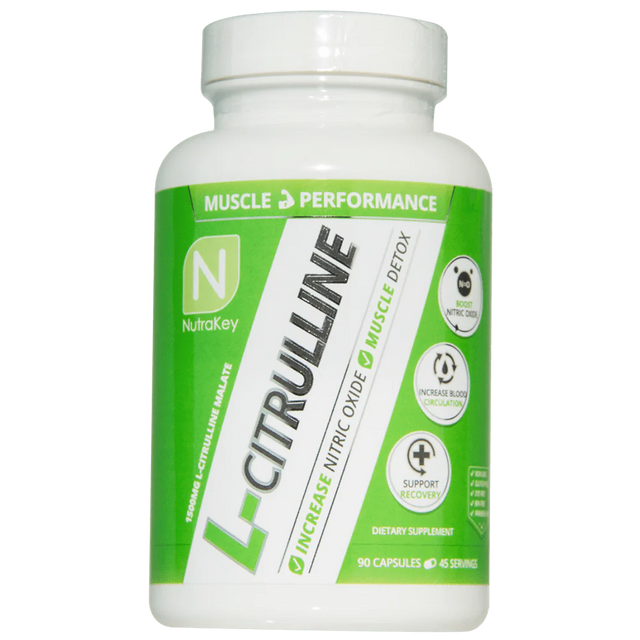 NutraKey Citrulline Malate, 90 Capsules