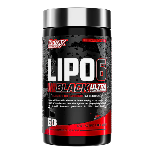 Nutrex LIPO-6 Black Ultra Concentrate, 60 Caps