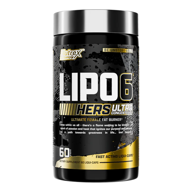 Nutrex LIPO-6 Hers Ultra Concentrate, 60 Caps