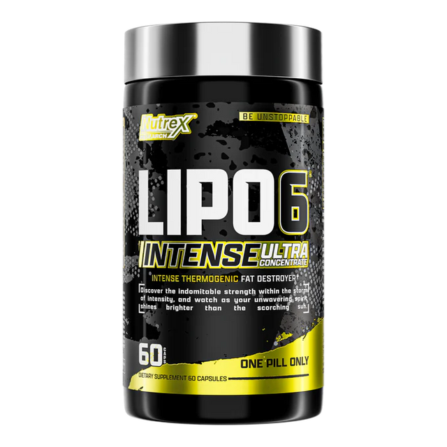 Nutrex LIPO-6 Intense Ultra Concentrate, 60 Caps