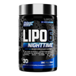 Nutrex LIPO-6 NightTime, 30 Caps