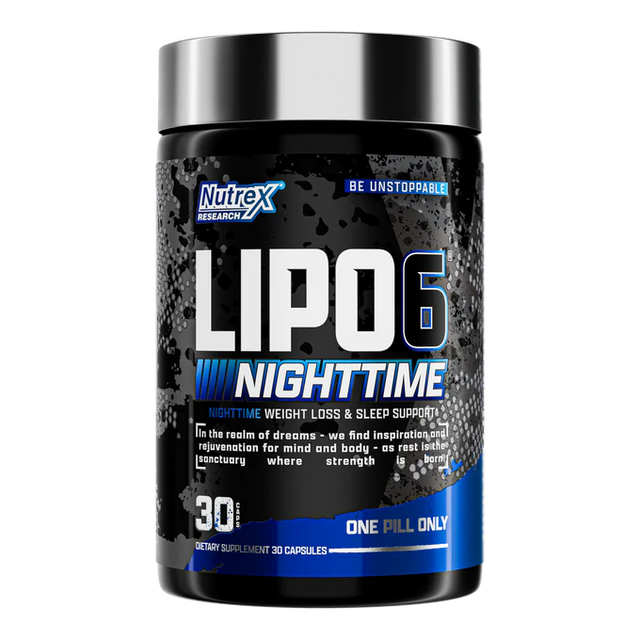 Nutrex LIPO-6 NightTime, 30 Caps