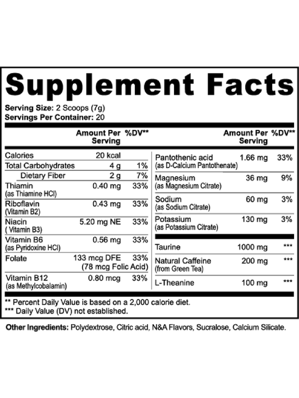 Midwest Method Energy Powder - Lychee Splash, 20 Servings