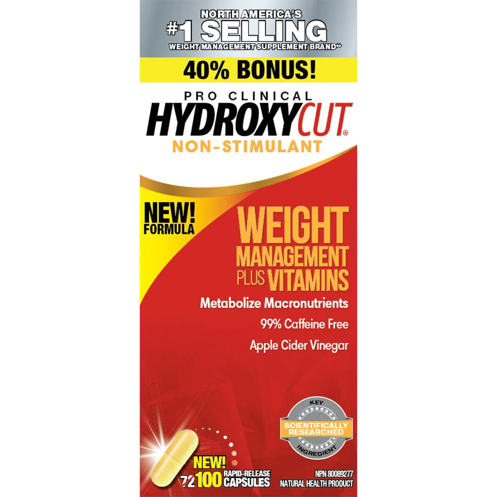 MuscleTech HydroxyCut Non-Stimulant, 100 Caps