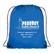 Free Custom PoorBoySupplements.com Drawstring Cinch Backpack Limit One