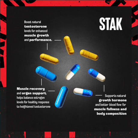 Animal Hormone Booster Stak, 21 Packs Testosterone Boosters Universal Nutrition 