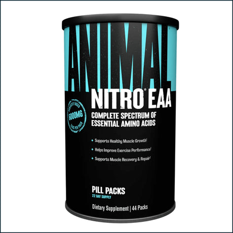Animal Nitro EAA, 44 Packs BCAA | Amino Acids Universal Nutrition 