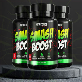 Smash Boost Nitric Oxide Booster , 3 x 60 Capsules Testosterone Boosters Smash 