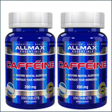 Allmax Caffeine, 2 x 100 Capsules Combo Deals - BOGO Allmax Nutrition 