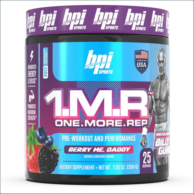 BPI Sports 1.M.R Billy Gunn Pre-Workout, 25 Servings Pre-Workout BPI Sports 