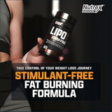 Nutrex LIPO-6 Stim-Free, 60 Caps