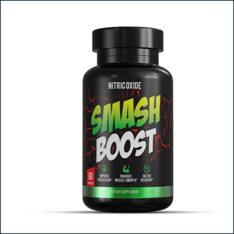 Smash Boost Nitric Oxide Booster, 60 Capsules Testosterone Boosters Smash 