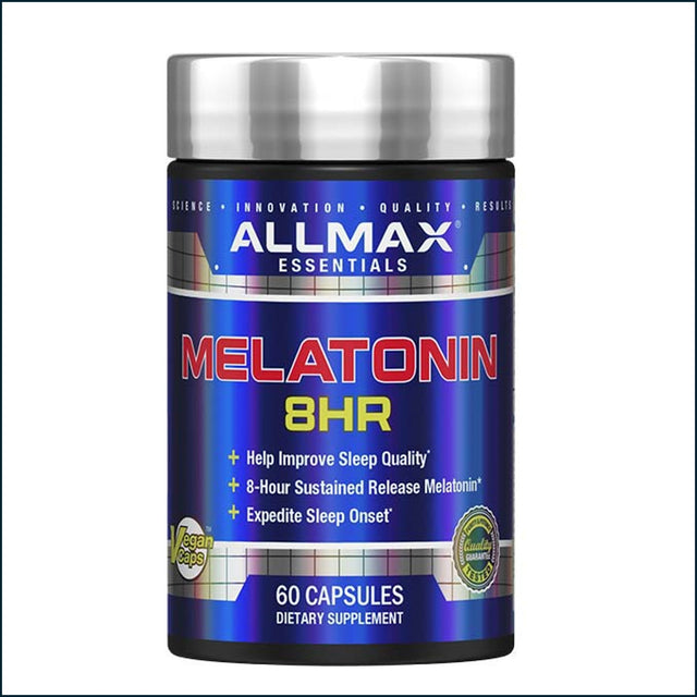 Allmax Melatonin HR, 60 Capsules Vitamins | Herbs Allmax Nutrition 
