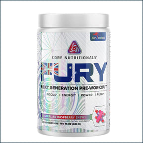 Core Nutritionals Fury Next Generation Pre-Workout, 20/40 Servings Pre-Workout Core Nutritionals 