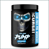 JNX Sports The Curse! Stim-Free Pump, 40 Servings + FREE Lifting Straps Combo Deals - BOGO JNX Sports 