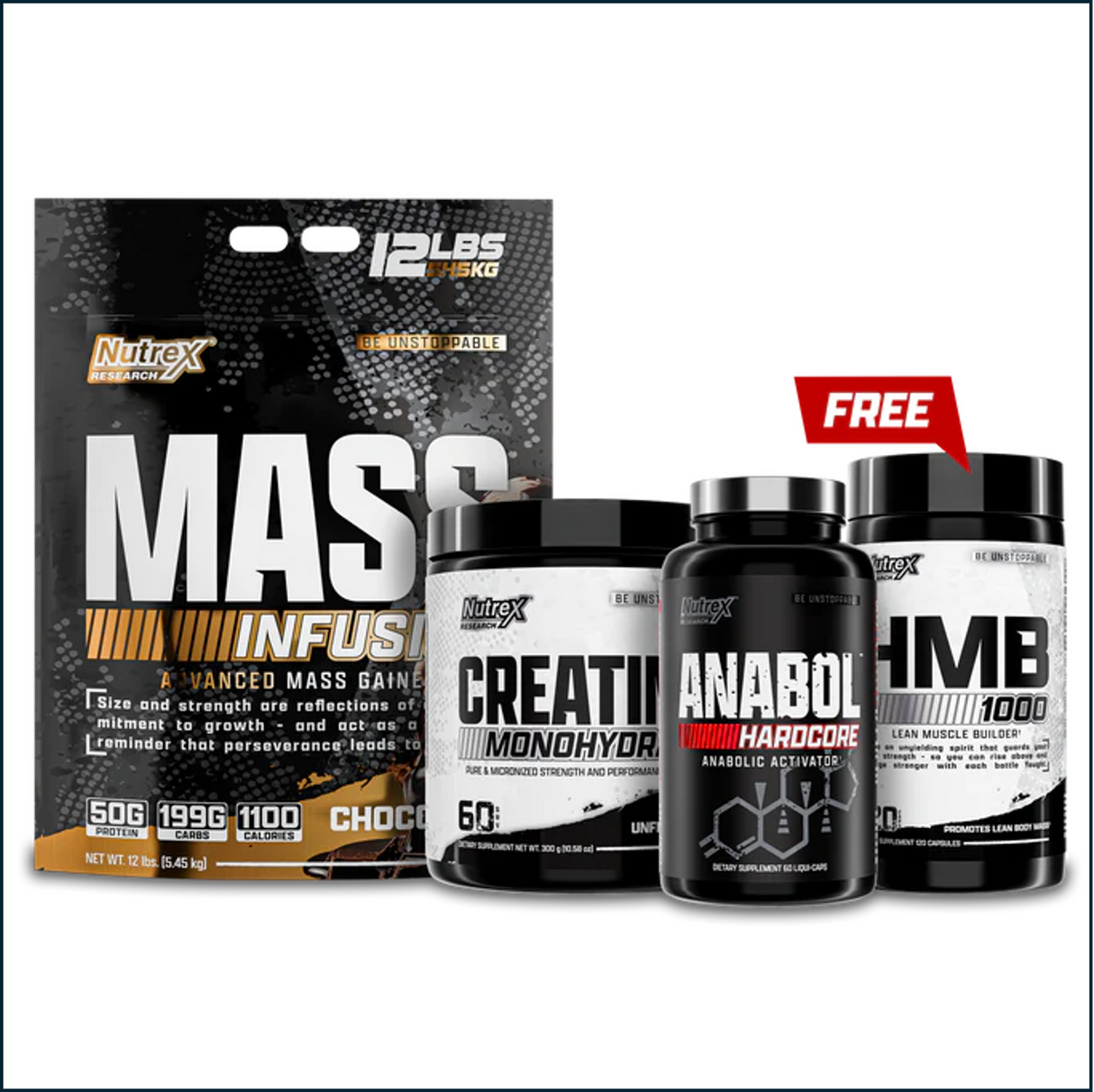 Nutrex XXL Mass Stack Combo