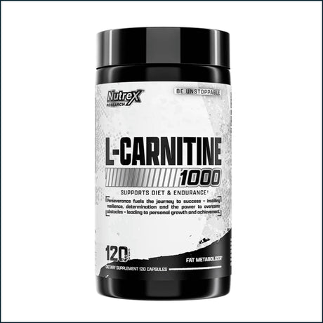 Nutrex L-Carnitine 1000, 120 Caps Weight Loss Nutrex Research 