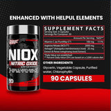 Nutrex Niox Nitric Oxide, 90 Caps Pre-Workout Nutrex Research 